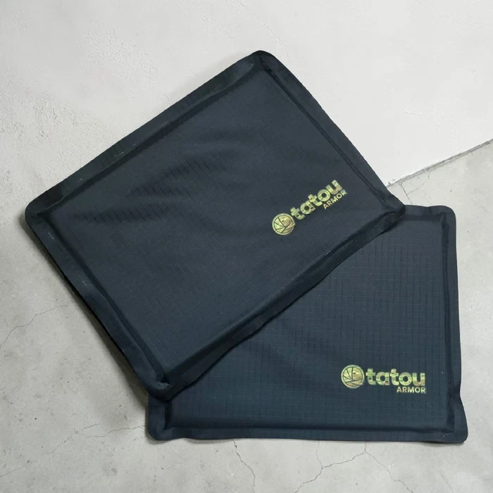 Tatou Armor NIJ IIIA soft armor panels — pair