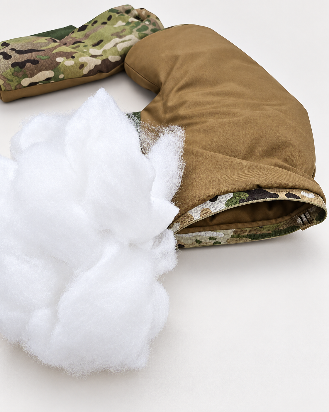 Bunker Paw — Climashield APEX insulation detail