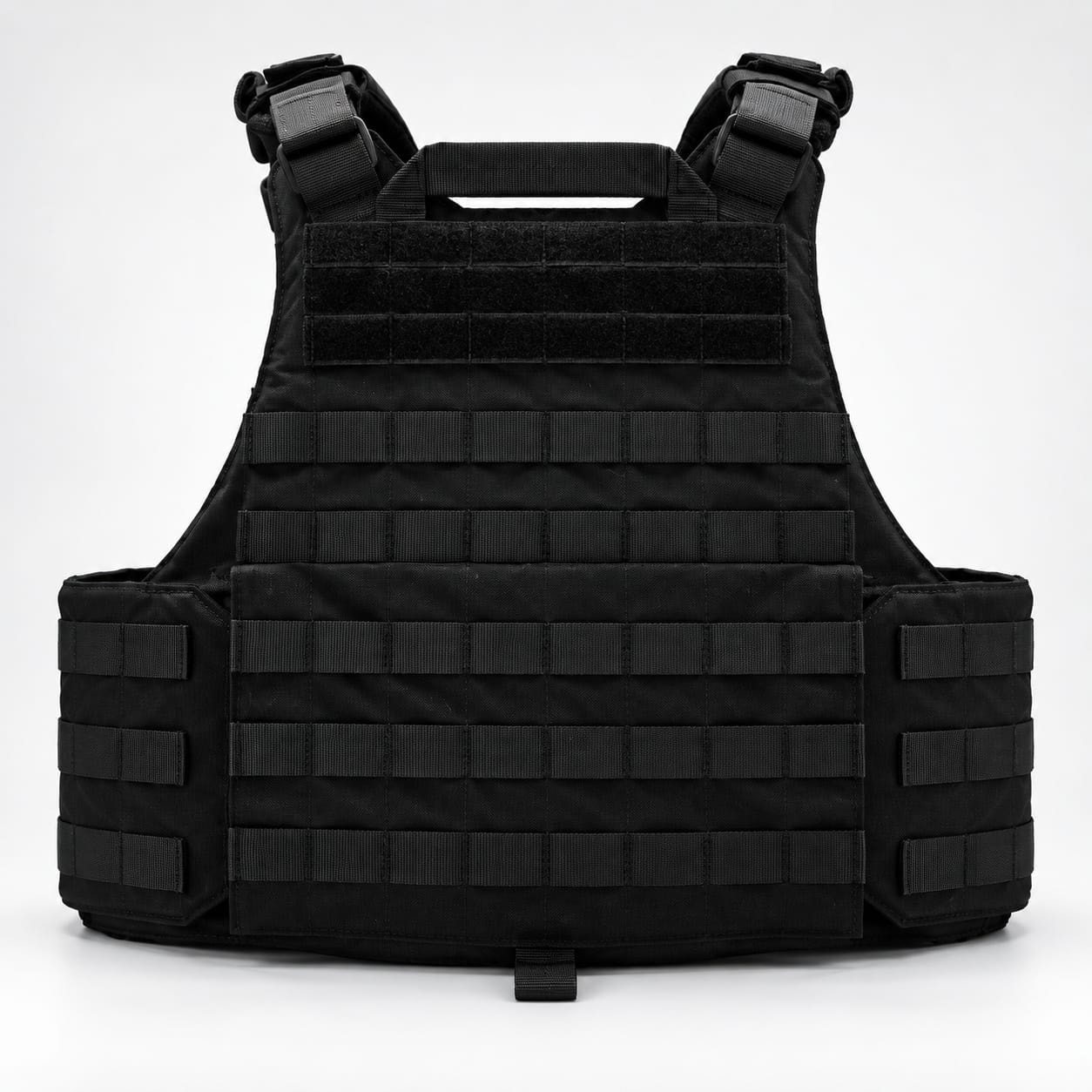 QRS LE plate carrier back panel full MOLLE — Tatou Armor