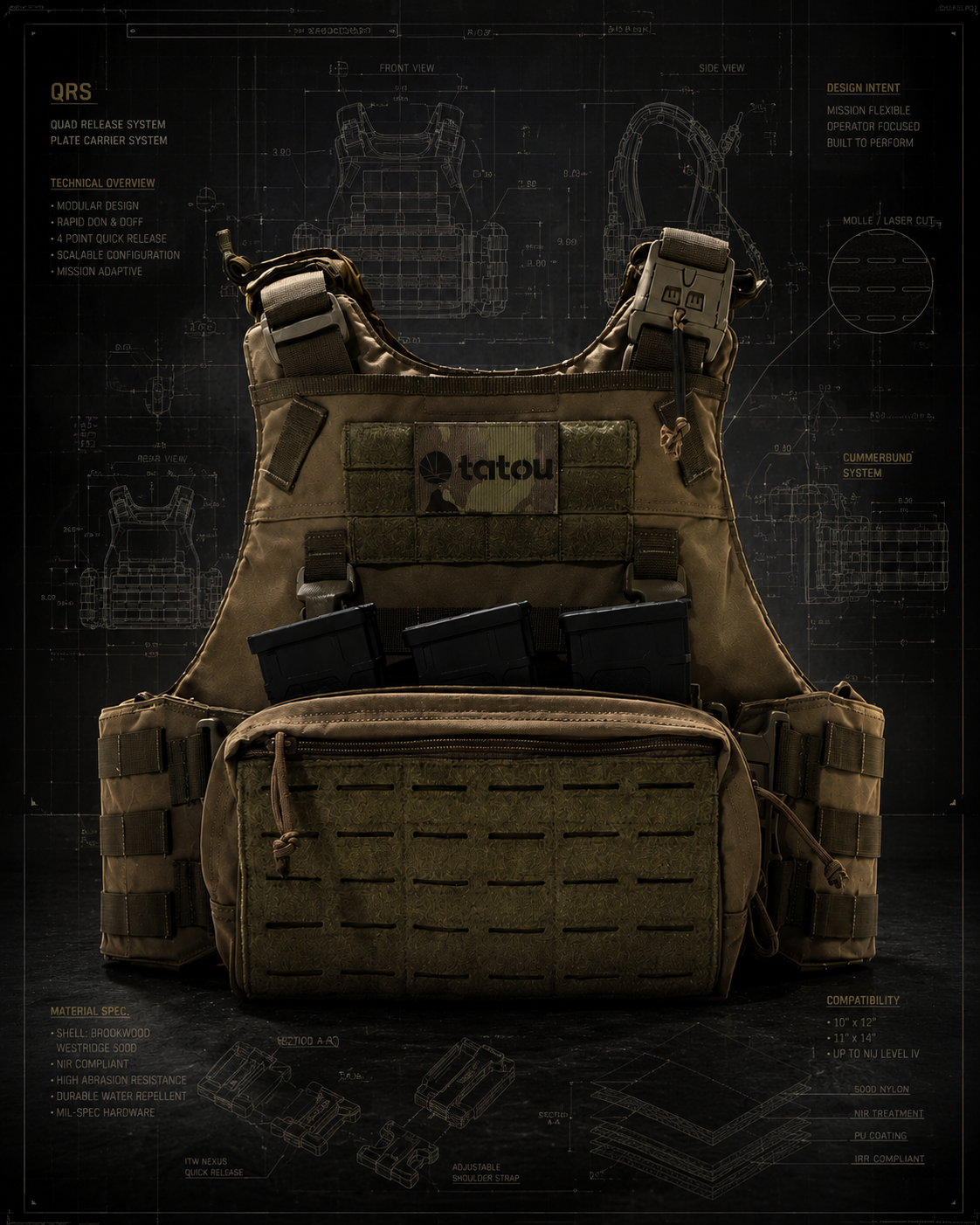QRS Plate Carrier